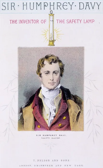Framed Print : Sir Humphrey Davy, the Inventor of the Safety Lamp, c1875-c1878. Creator: Unknown Framed Print : Sir Humphrey Davy, the Inventor of the Safety Lamp, c1875-c1878. Creator: Unknown