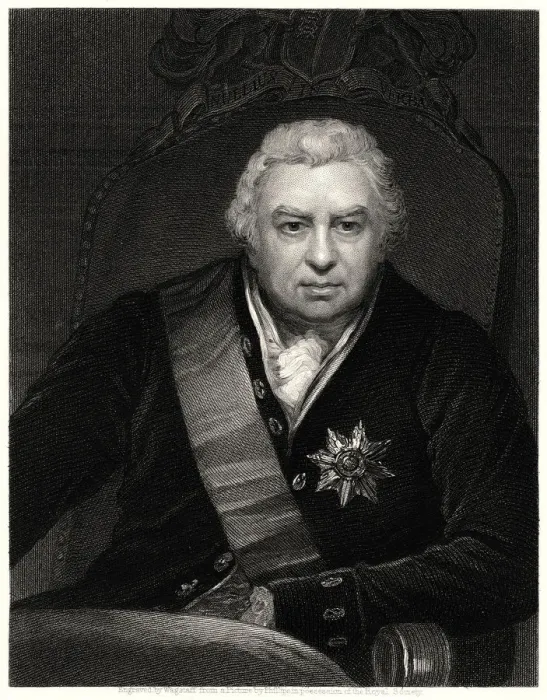 Framed Print : Sir J Banks, 19th century. Artist: CE Wagstaff Framed Print : Sir J Banks, 19th century. Artist: CE Wagstaff