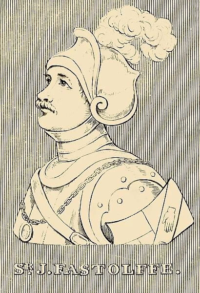 Sir J. Fastolffe, (1380-1459), 1830. Creator: Unknown