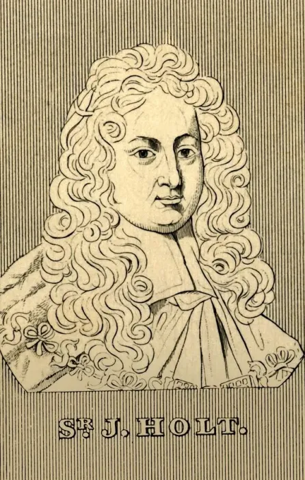 Framed Print : Sir J. Holt, (1642-1710), 1830. Creator: Unknown Framed Print : Sir J. Holt, (1642-1710), 1830. Creator: Unknown