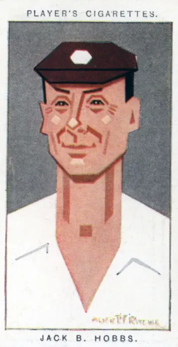 Framed Print : Sir Jack Hobbs, British cricketer, 1926. Artist: Alick P F Ritchie Framed Print : Sir Jack Hobbs, British cricketer, 1926. Artist: Alick P F Ritchie