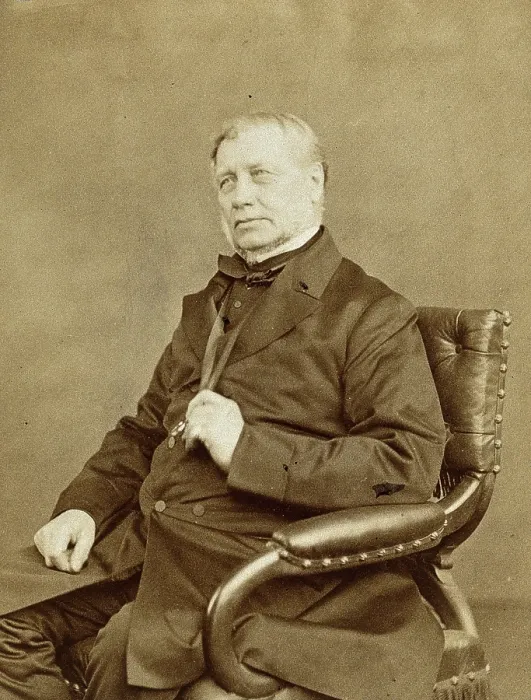 Framed Print : Sir James Bardsley, 1867. Creator: Ernest Edwards Framed Print : Sir James Bardsley, 1867. Creator: Ernest Edwards