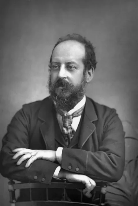 Framed Print : Sir James Dromgole Linton (1840-1916), English painter, 1890. Artist: W&D Downey