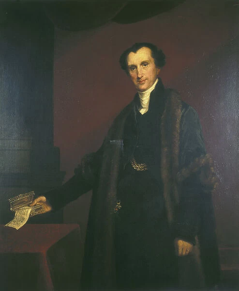 Sir James Shaw. 1834. Artist: Mary Martha Pearson