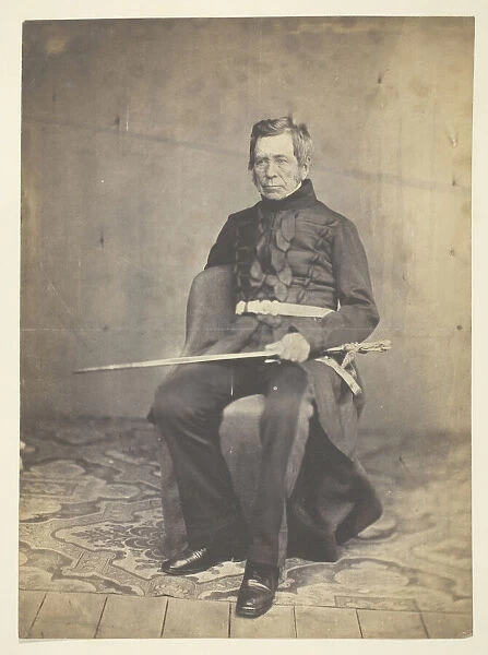 Sir Jno Fox Burgoyne (1782-1871), Field Marshal, Taken at the Crimea, 1855
