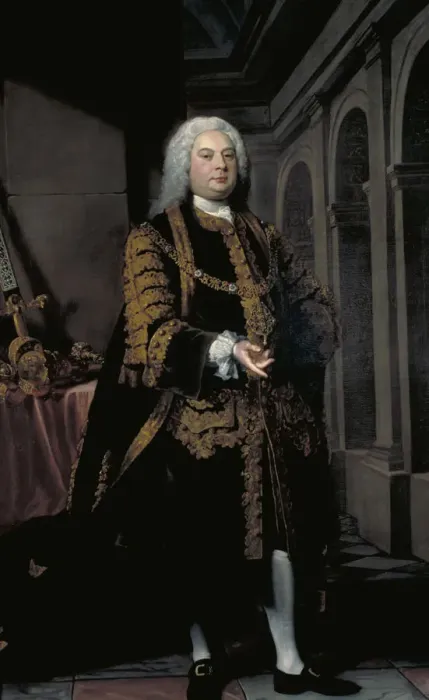 Framed Print : Sir John Barnard, Lord Mayor 1737, 1738. Artist: Joseph Highmore Framed Print : Sir John Barnard, Lord Mayor 1737, 1738. Artist: Joseph Highmore