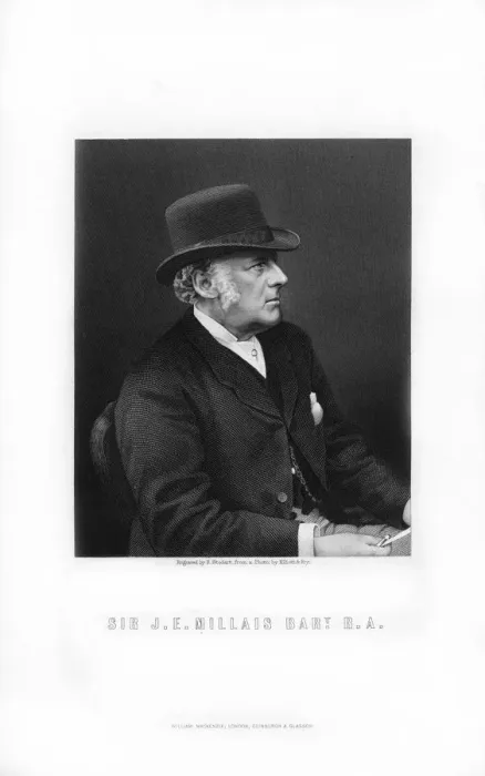 Framed Print : Sir John Everett Millais, Pre-Raphaelite painter, (1899). Artist: E Stodart Framed Print : Sir John Everett Millais, Pre-Raphaelite painter, (1899). Artist: E Stodart