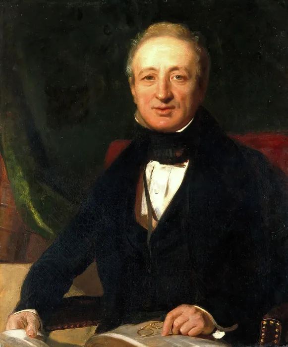 Framed Print : Sir John Fisher, 1842. Creator: John Prescott Knight Framed Print : Sir John Fisher, 1842. Creator: John Prescott Knight