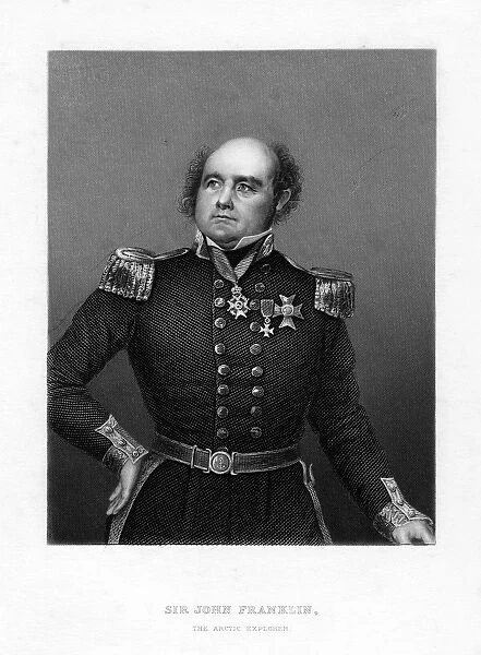 Sir John Franklin, English sea captain and Arctic explorer, 19th century
