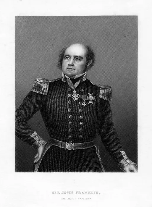 Framed Print : Sir John Franklin, English sea captain and Arctic explorer, 19th century Framed Print : Sir John Franklin, English sea captain and Arctic explorer, 19th century