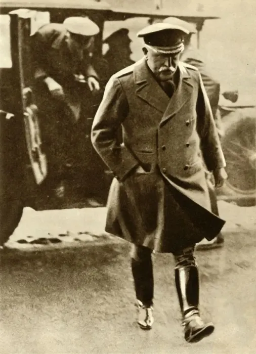 Framed Print : Sir John French arriving at Boulogne, 1914, (1935). Creator: Cossira Framed Print : Sir John French arriving at Boulogne, 1914, (1935). Creator: Cossira