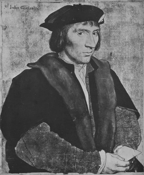 Framed Print : Sir John Godsalve, c1532-1534 (1945). Artist: Hans Holbein the Younger Framed Print : Sir John Godsalve, c1532-1534 (1945). Artist: Hans Holbein the Younger
