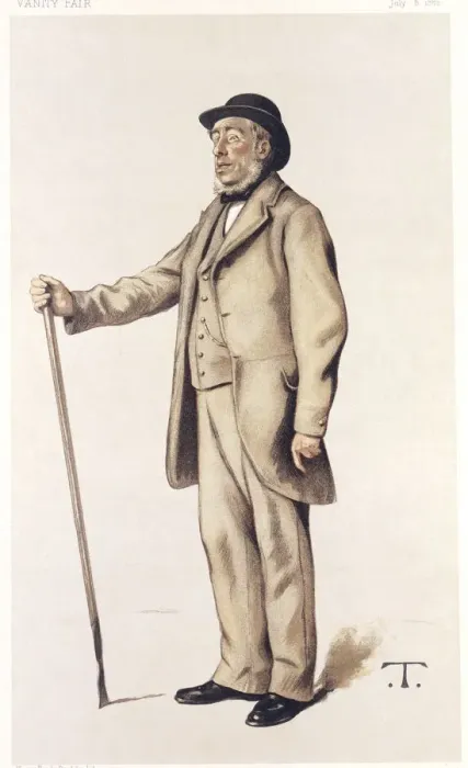 Framed Print : Sir John Lawes, English scientific agriculturalist, 1882. Artist: Theobald Chartan Framed Print : Sir John Lawes, English scientific agriculturalist, 1882. Artist: Theobald Chartan