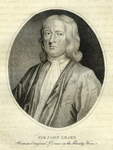 Sir John Leake, British Admiral, 18th century(?)