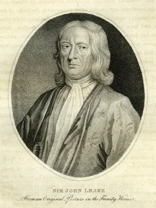 Framed Print : Sir John Leake, British Admiral, 18th century(?) Framed Print : Sir John Leake, British Admiral, 18th century(?)