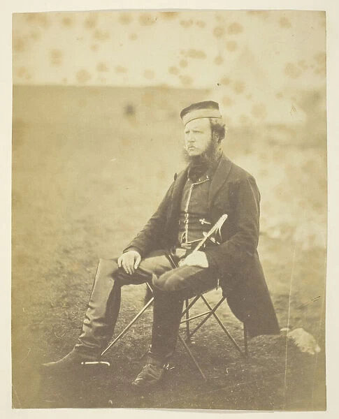 Sir John Miller Adye (1819-1900), General; taken at the Crimea, 1855