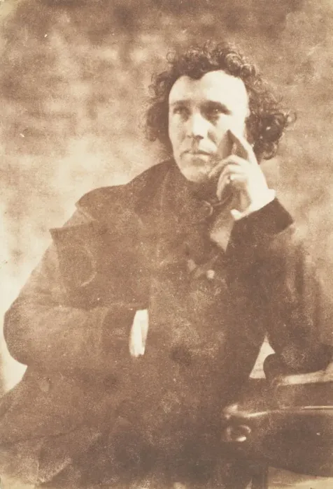 Framed Print : Sir John Robert Steell, 1843-47. Creators: David Octavius Hill, Robert Adamson Framed Print : Sir John Robert Steell, 1843-47. Creators: David Octavius Hill, Robert Adamson