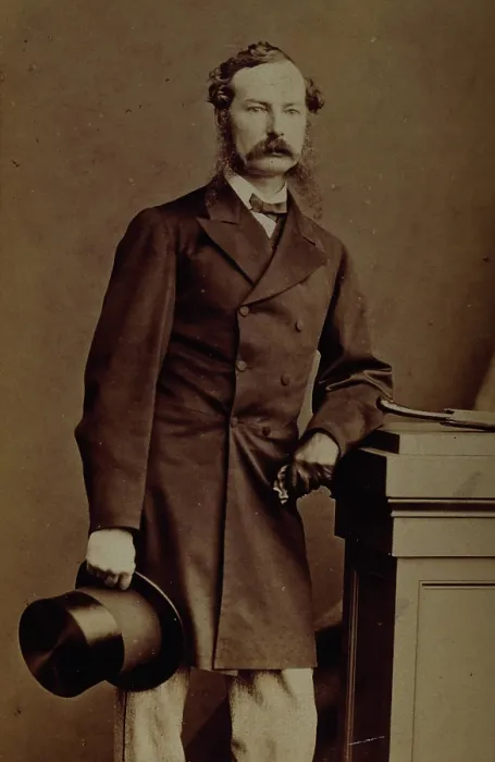 Framed Print : Sir John Tenniel, late 19th century. Creator: London Stereoscopic & Photographic Co Framed Print : Sir John Tenniel, late 19th century. Creator: London Stereoscopic & Photographic Co