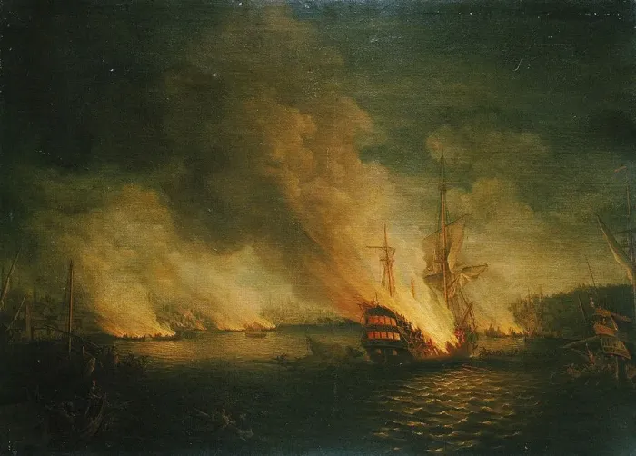 Framed Print : Sir John Thomas Duckworths action in the Dardanelles, 19 February 1807 Framed Print : Sir John Thomas Duckworths action in the Dardanelles, 19 February 1807