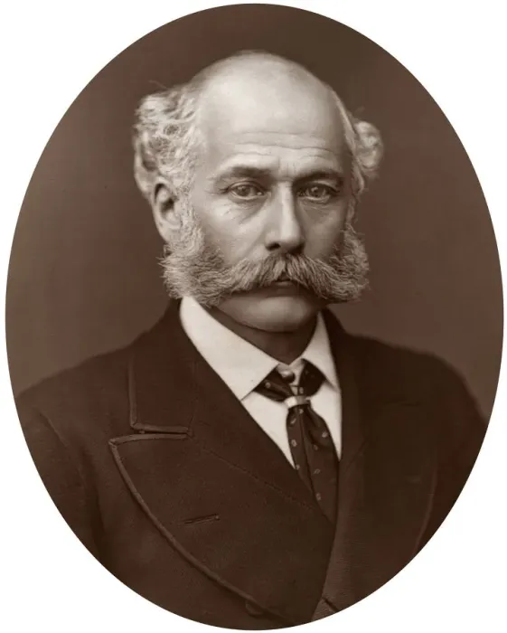 Framed Print : Sir Joseph Bazalgette, CB, British civil engineer, 1877. Artist: Lock & Whitfield Framed Print : Sir Joseph Bazalgette, CB, British civil engineer, 1877. Artist: Lock & Whitfield