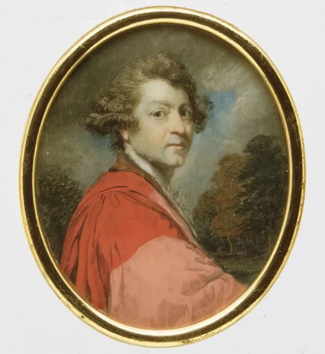 Framed Print : Sir Joshua Reynolds (1723-1792), 1786-91. Creator: Archibald Robertson Framed Print : Sir Joshua Reynolds (1723-1792), 1786-91. Creator: Archibald Robertson