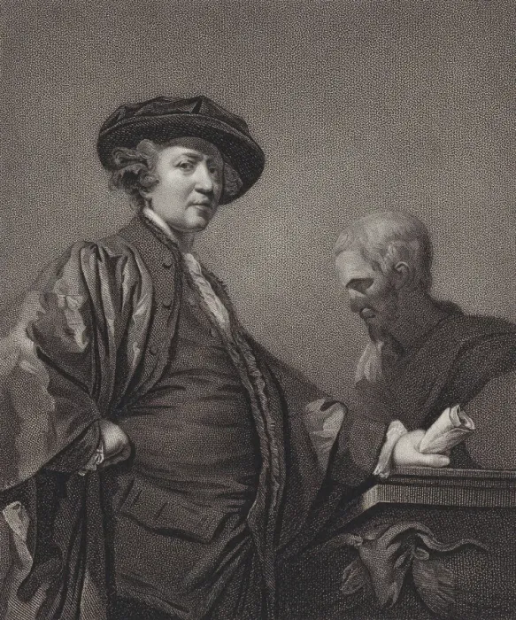 Framed Print : Sir Joshua Reynolds, Knight, 1811. Creator: William Bond Framed Print : Sir Joshua Reynolds, Knight, 1811. Creator: William Bond
