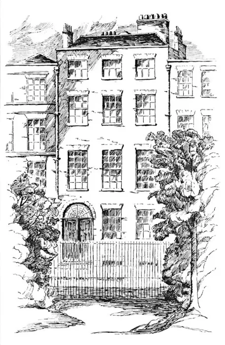 Framed Print : Sir Joshua Reynoldss House, 1907 Framed Print : Sir Joshua Reynoldss House, 1907