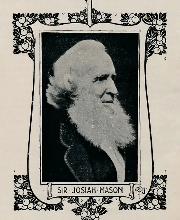 Framed Print : Sir Josiah Mason, 1901 Framed Print : Sir Josiah Mason, 1901