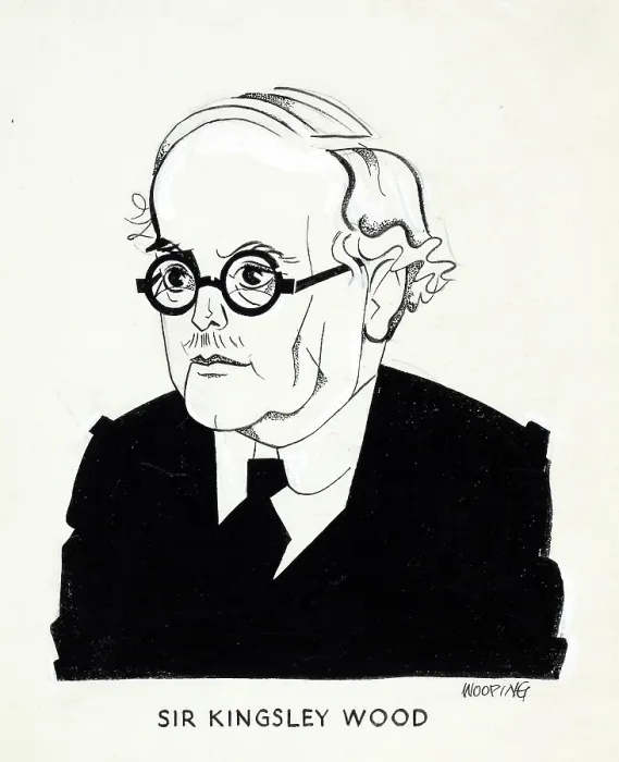 Framed Print : Sir Kingsley Wood, between 1939 and 1946. Creators: Central Office of Information, John Musgrave-Wood Framed Print : Sir Kingsley Wood, between 1939 and 1946. Creators: Central Office of Information, John Musgrave-Wood
