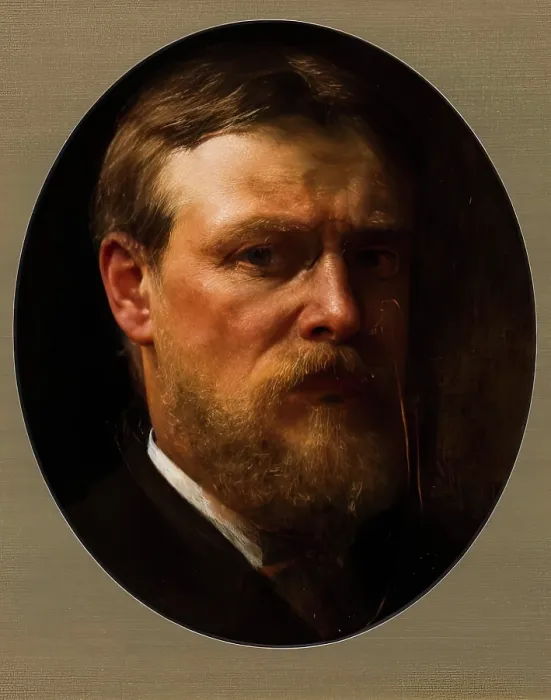 Framed Print : Sir Lawrence Alma-Tadema, Self Portrait, 1883. Creator: Lawrence Alma-Tadema Framed Print : Sir Lawrence Alma-Tadema, Self Portrait, 1883. Creator: Lawrence Alma-Tadema