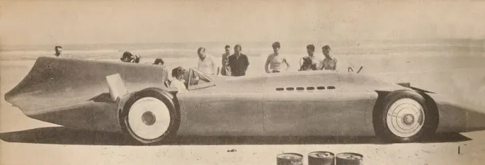 Framed Print : Sir Malcolm Campbell in his new Blue Bird at Dayton Beach, Florida, 1935, (1935) Framed Print : Sir Malcolm Campbell in his new Blue Bird at Dayton Beach, Florida, 1935, (1935)