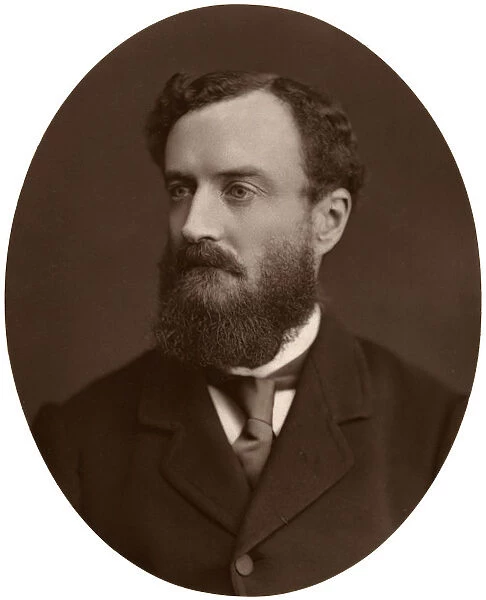 Sir Michael Hicks-Beach, Bart, MP, Chief Secretary for Ireland, 1876. Artist: Lock & Whitfield