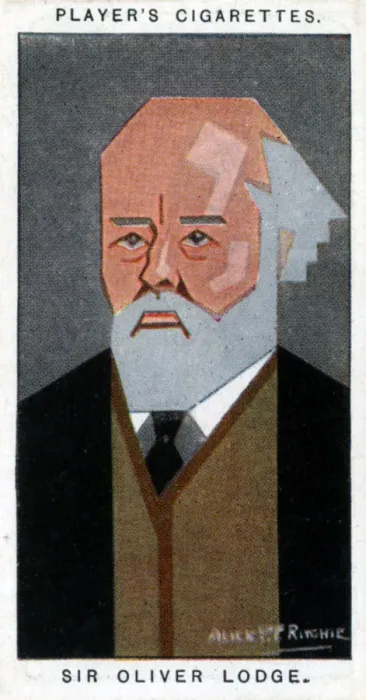 Framed Print : Sir Oliver Lodge, British physicist, (1926). Artist: Alick P F Ritchie Framed Print : Sir Oliver Lodge, British physicist, (1926). Artist: Alick P F Ritchie