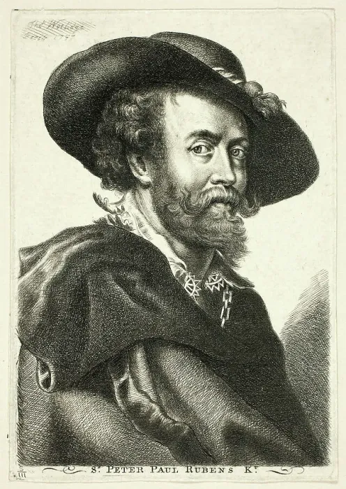 Framed Print : Sir Peter Paul Rubens, 1757. Creator: Thomas Worlidge Framed Print : Sir Peter Paul Rubens, 1757. Creator: Thomas Worlidge