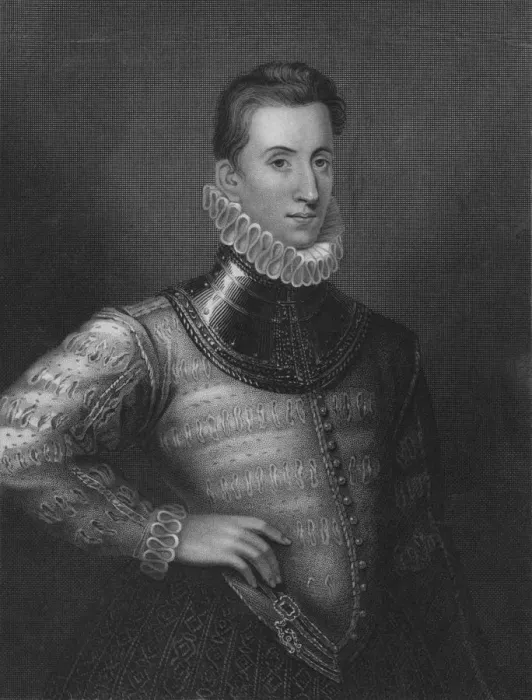 Framed Print : Sir Philip Sidney, 1838. Artist: Henry Robinson Framed Print : Sir Philip Sidney, 1838. Artist: Henry Robinson