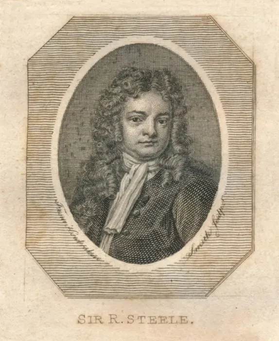 Framed Print : Sir R. Steele, c1800. Creator: Smith Framed Print : Sir R. Steele, c1800. Creator: Smith