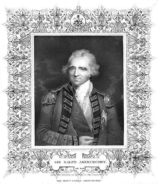 Sir Ralph Abercromby, British general. Artist: William Finden