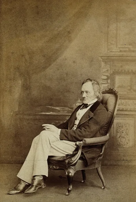 Framed Print : Sir Richard Owen. Creator: Ernest Edwards Framed Print : Sir Richard Owen. Creator: Ernest Edwards