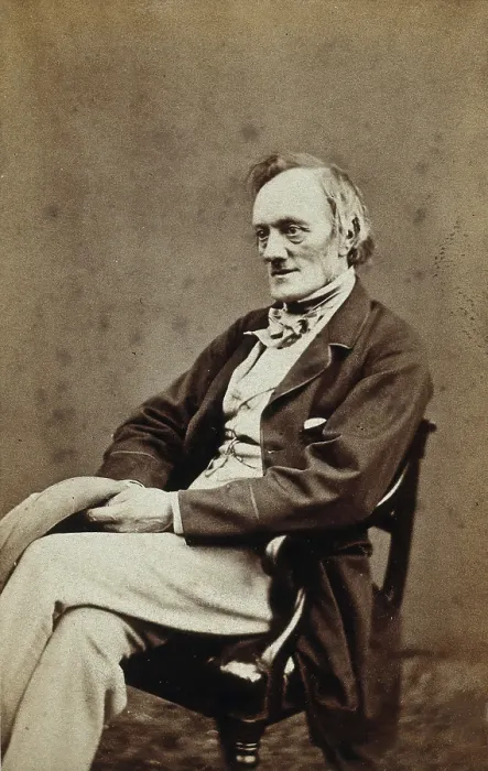 Framed Print : Sir Richard Owen. Creator: W&D Downey Framed Print : Sir Richard Owen. Creator: W&D Downey