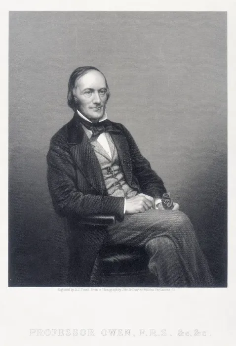 Framed Print : Sir Richard Owen, English zoologist, c1860. Artist: DJ Pound Framed Print : Sir Richard Owen, English zoologist, c1860. Artist: DJ Pound