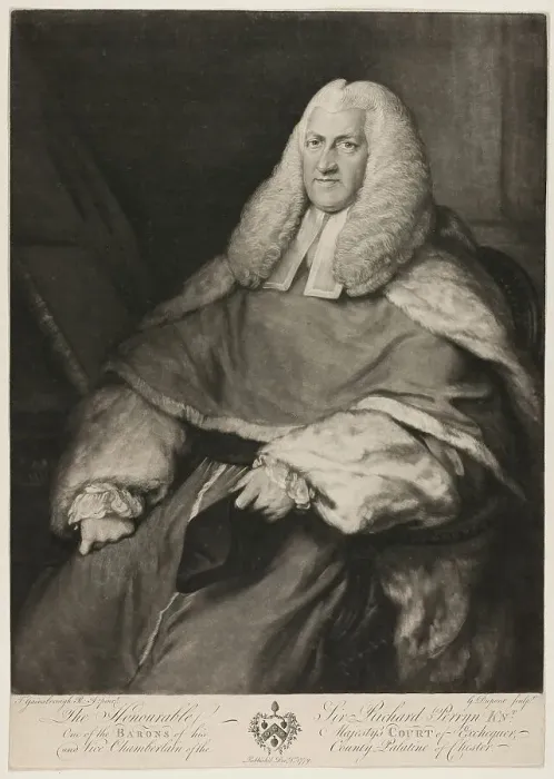 Framed Print : Sir Richard Perryn, n.d. Creator: Gainsborough Dupont Framed Print : Sir Richard Perryn, n.d. Creator: Gainsborough Dupont