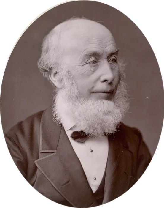 Framed Print : Sir Richard Redgrave, landscape painter, 1878. Creator: Lock & Whitfield Framed Print : Sir Richard Redgrave, landscape painter, 1878. Creator: Lock & Whitfield