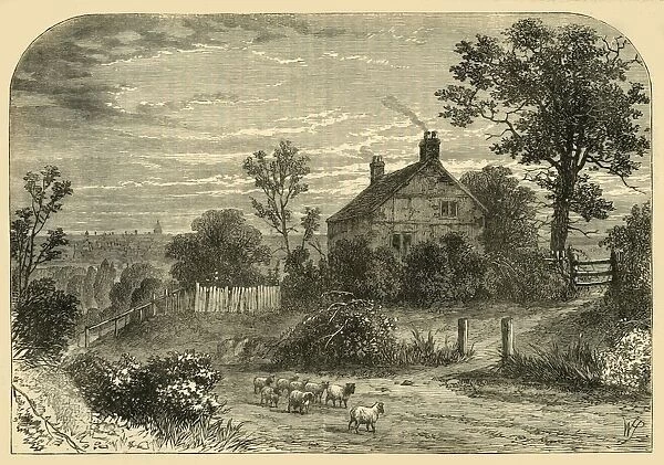 Sir Richard Steeles House, Haverstock Hill, c1876. Creator: Unknown