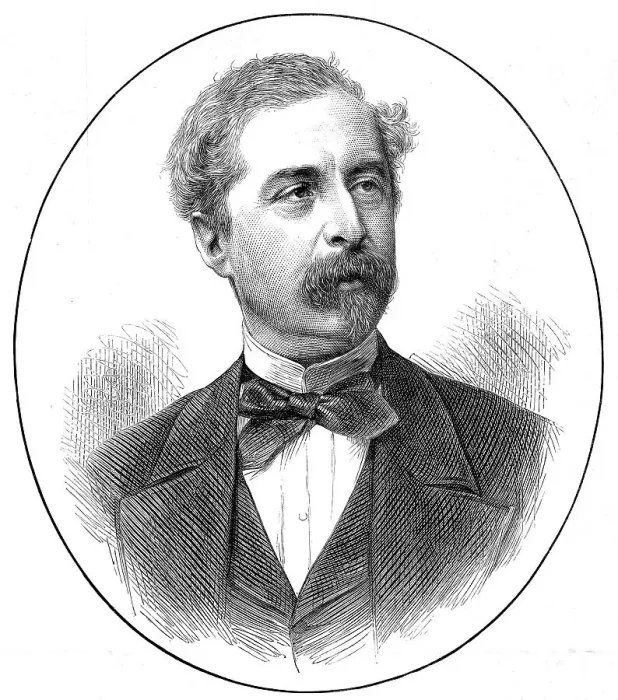 Framed Print : Sir Richard Wallace, Bart. 1872. Creator: Unknown Framed Print : Sir Richard Wallace, Bart. 1872. Creator: Unknown