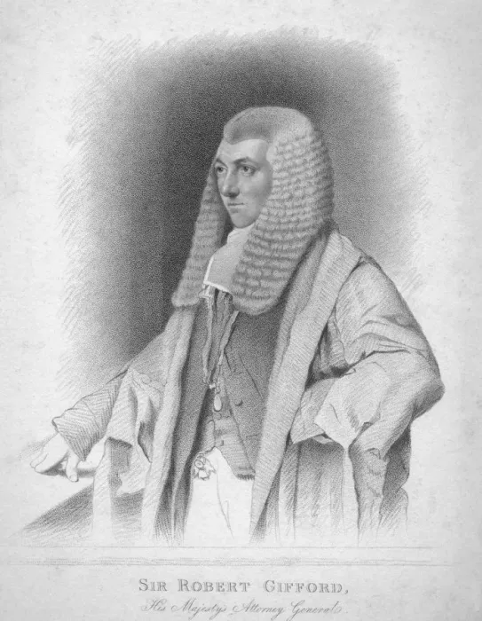 Framed Print : Sir Robert Gifford, His Majestys Attorney General, c1820. Creator: Thomas Wright Framed Print : Sir Robert Gifford, His Majestys Attorney General, c1820. Creator: Thomas Wright