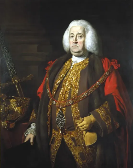 Framed Print : Sir Robert Kite, Lord Mayor 1766, c 1766. Artist: Nathaniel Dance-Holland Framed Print : Sir Robert Kite, Lord Mayor 1766, c 1766. Artist: Nathaniel Dance-Holland