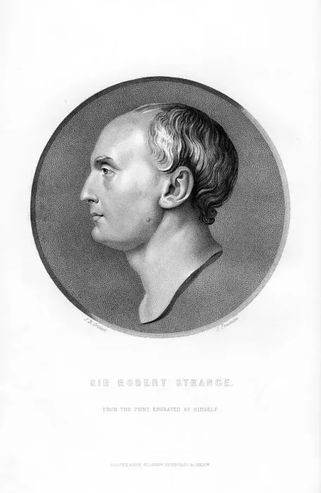 Framed Print : Sir Robert Strange, Scottish artist, (1870). Artist:s Freeman