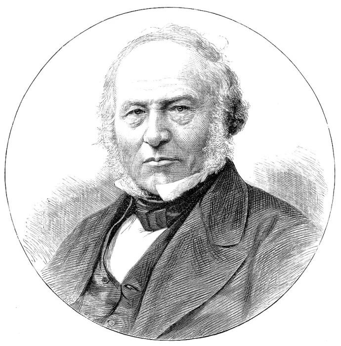 Framed Print : Sir Rowland Hill, the author of the Penny Postage, 1890. Creator: Unknown Framed Print : Sir Rowland Hill, the author of the Penny Postage, 1890. Creator: Unknown