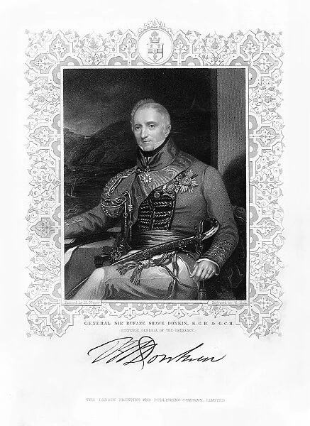 Sir Rufane Shaw Donkin, British soldier, 19th century. Artist: W Holl