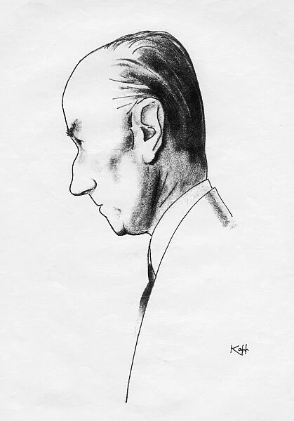 Sir Samuel Hoare, British statesman, 1935. Artist: Edmond Xavier Kapp